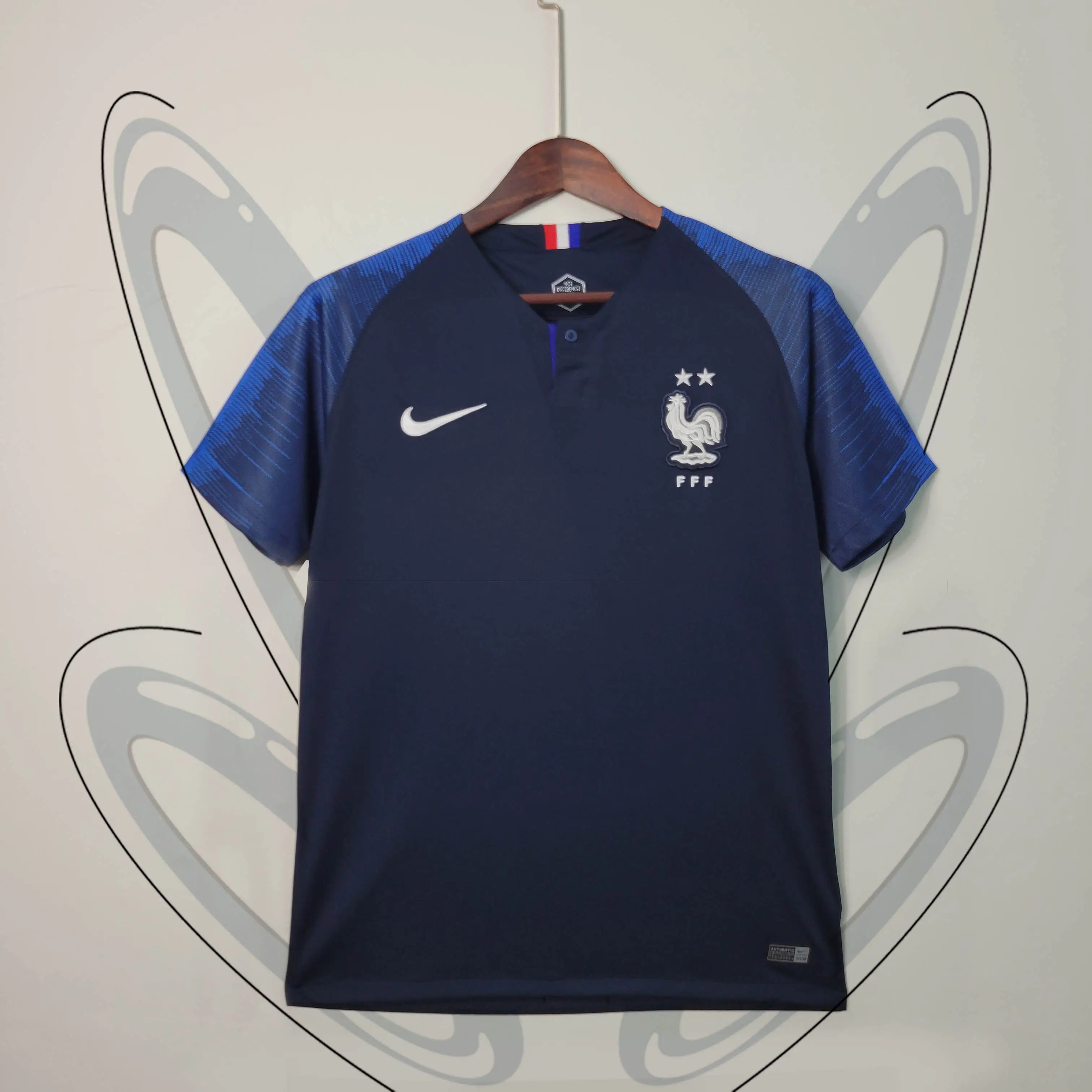 フランス代表 ホーム 2018 ユニフォーム 半袖 Ｔシャツ