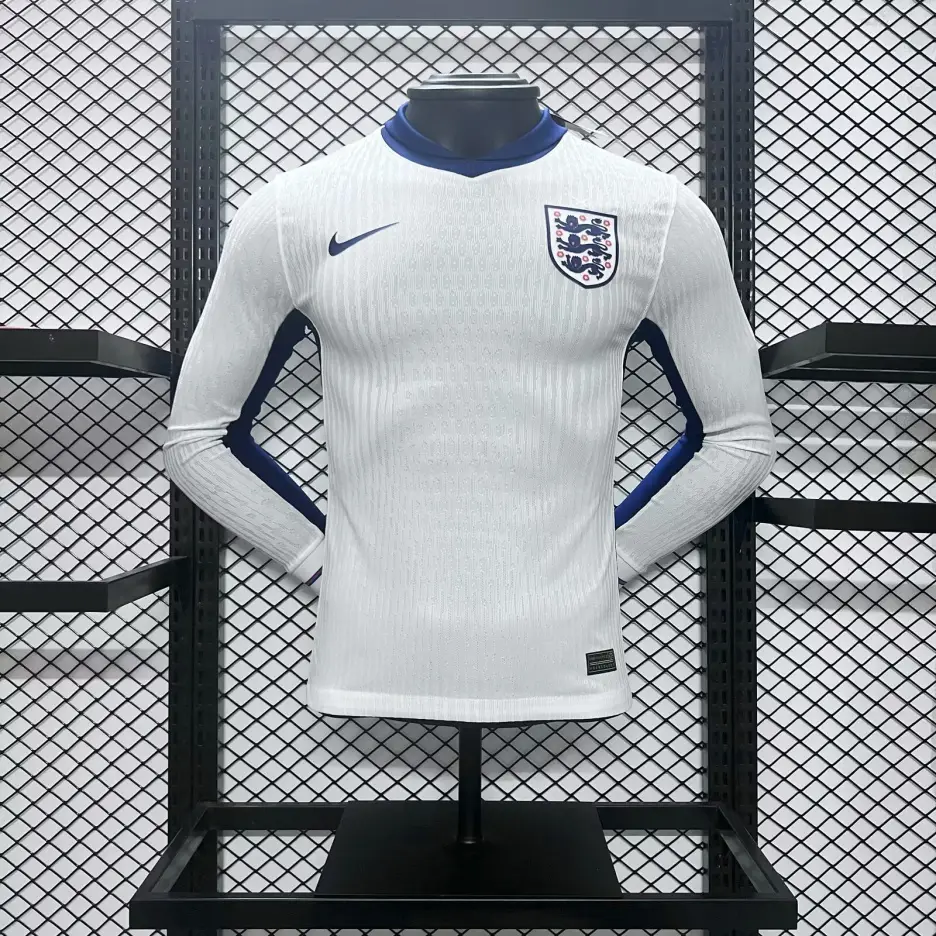 イングランド代表 ホーム 2024-2025 ユニフォーム 長袖 Ｔシャツ
