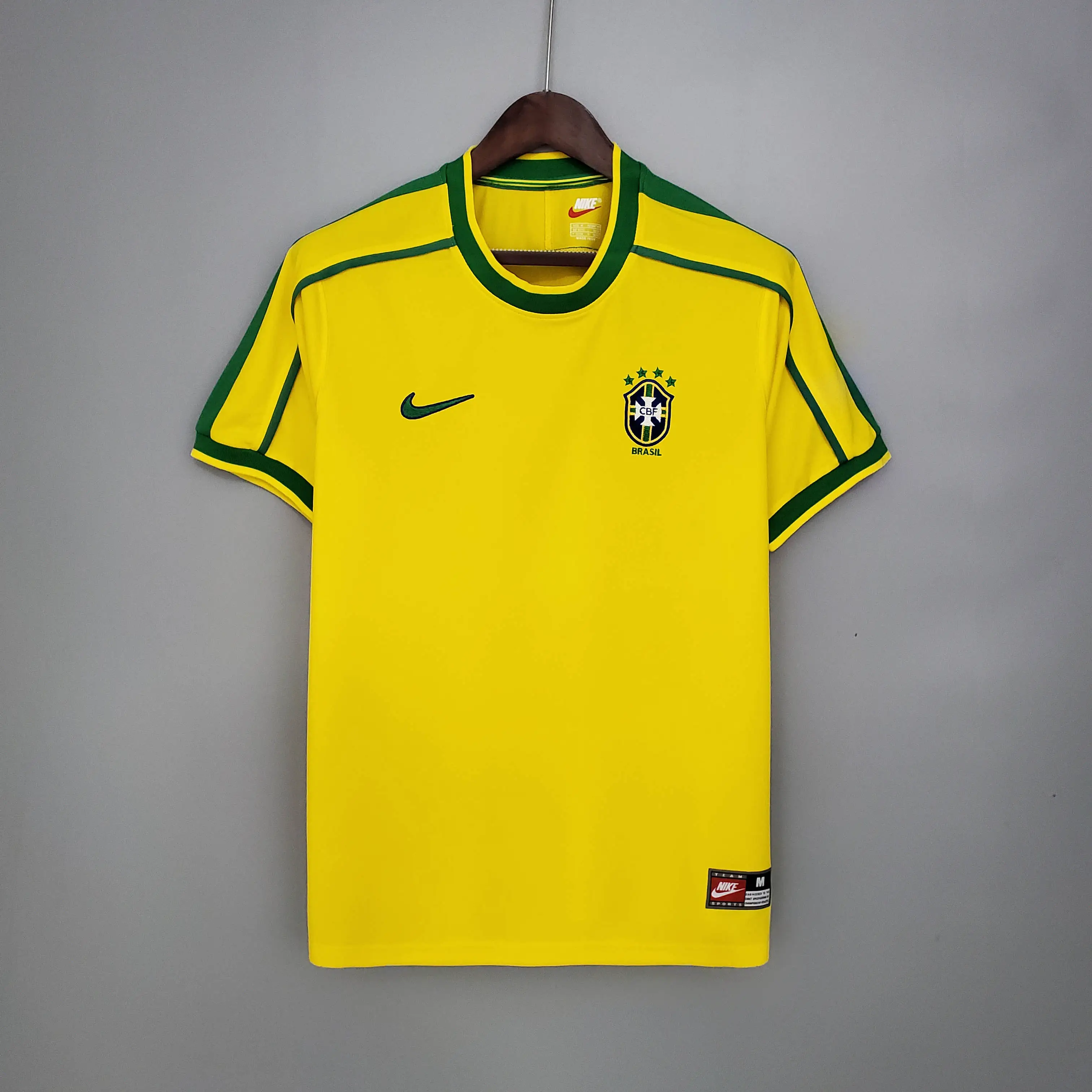 ブラジル代表 ホーム 1998 ユニフォーム 半袖 Ｔシャツ