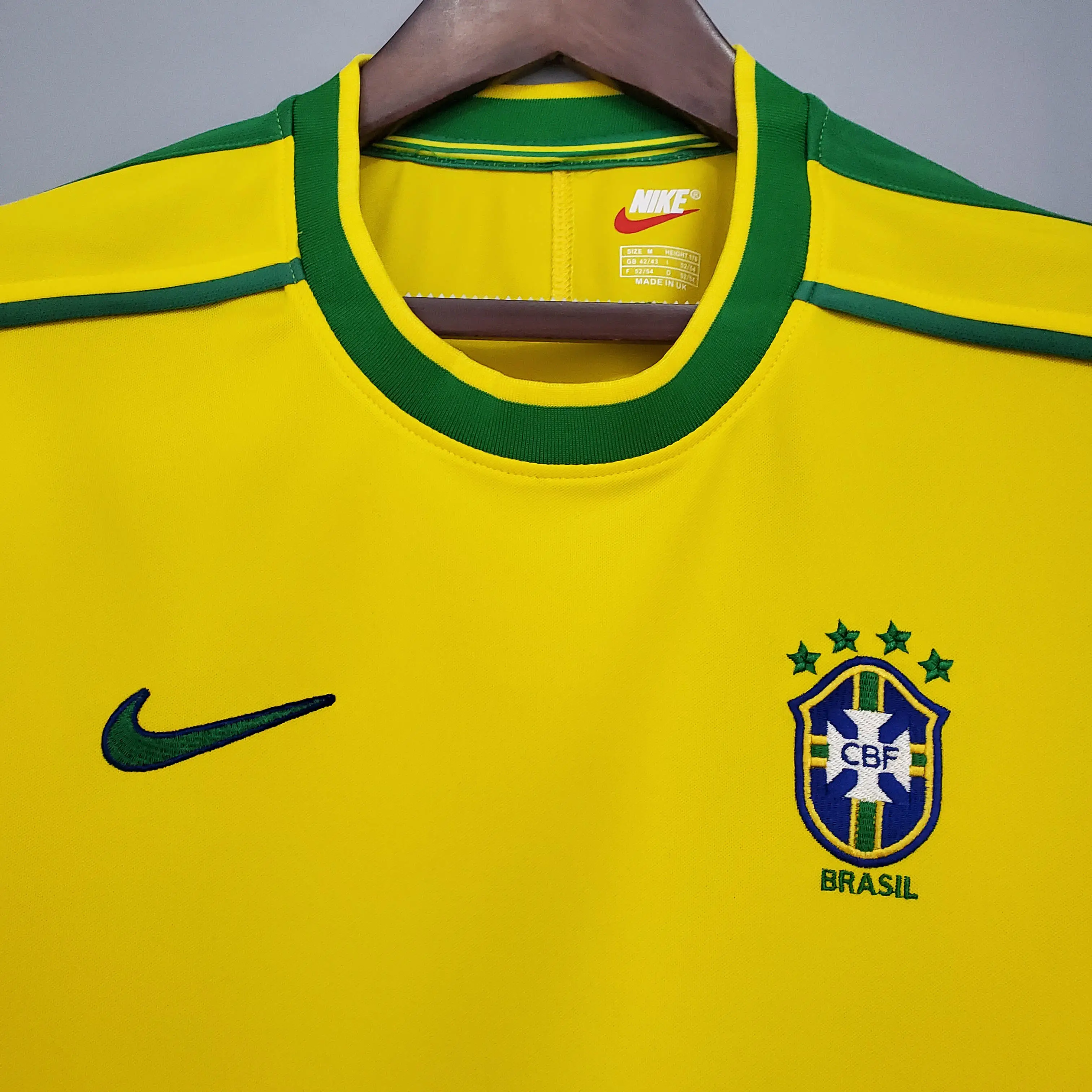 ブラジル代表 ホーム 1998 ユニフォーム 半袖 Ｔシャツ