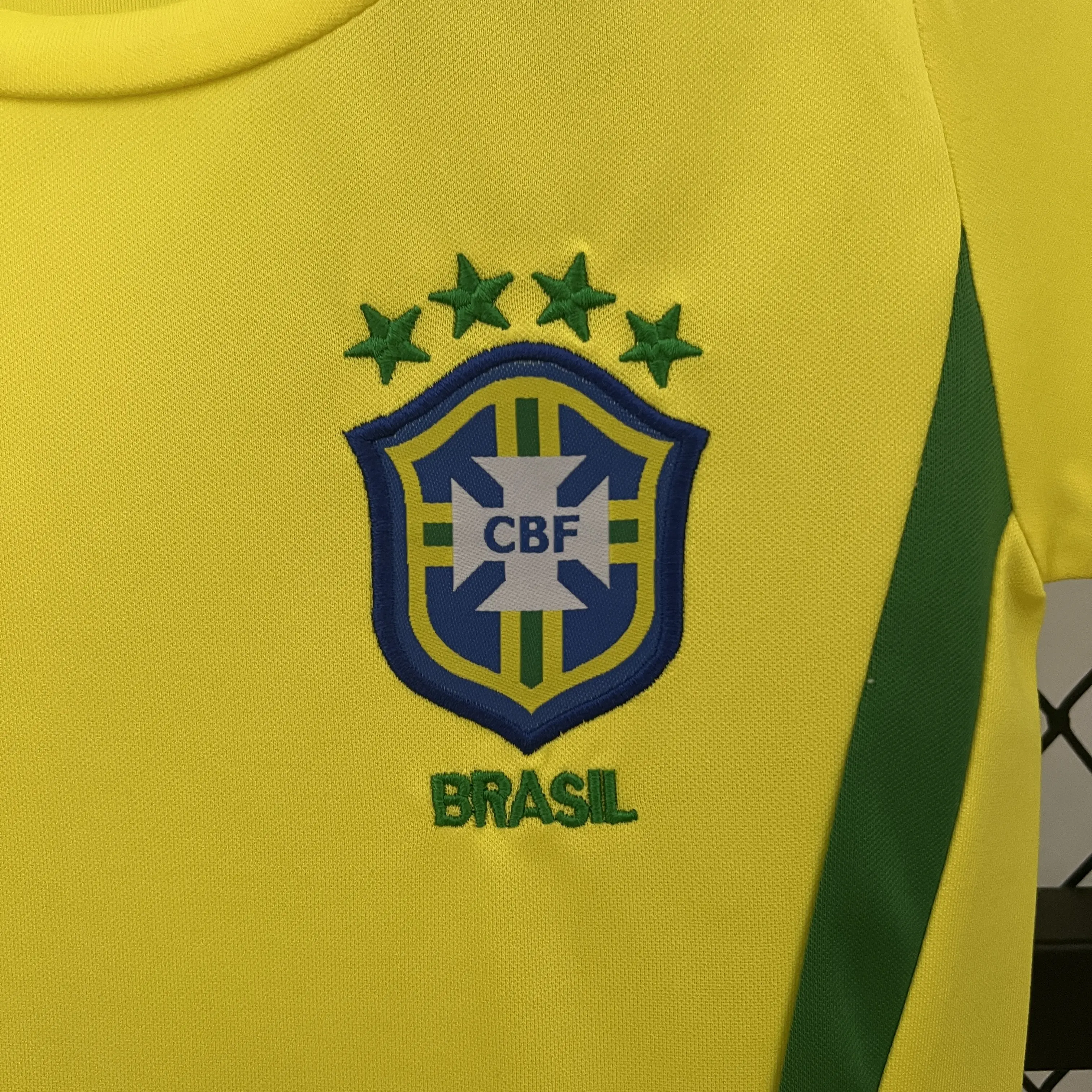 ブラジル代表 ホーム 2002 ユニフォーム キッズ 半袖 上下セット