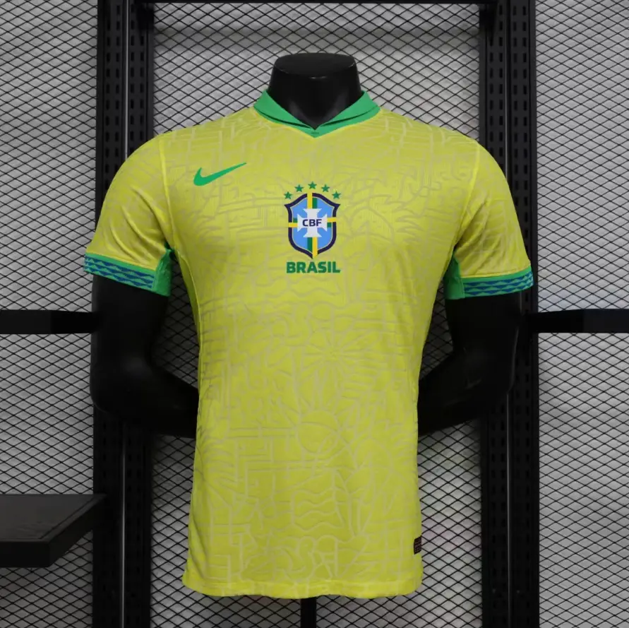 ブラジル代表 ホーム 2024-2025 プレイヤーエディション Tシャツ
