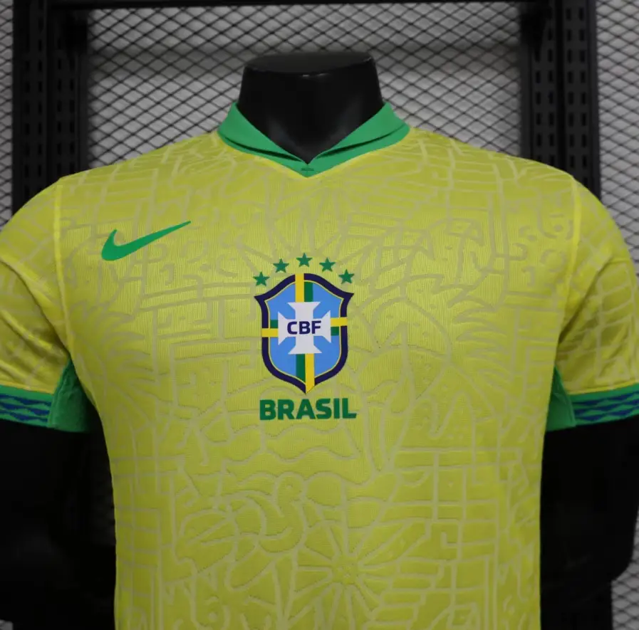 ブラジル代表 ホーム 2024-2025 プレイヤーエディション Tシャツ