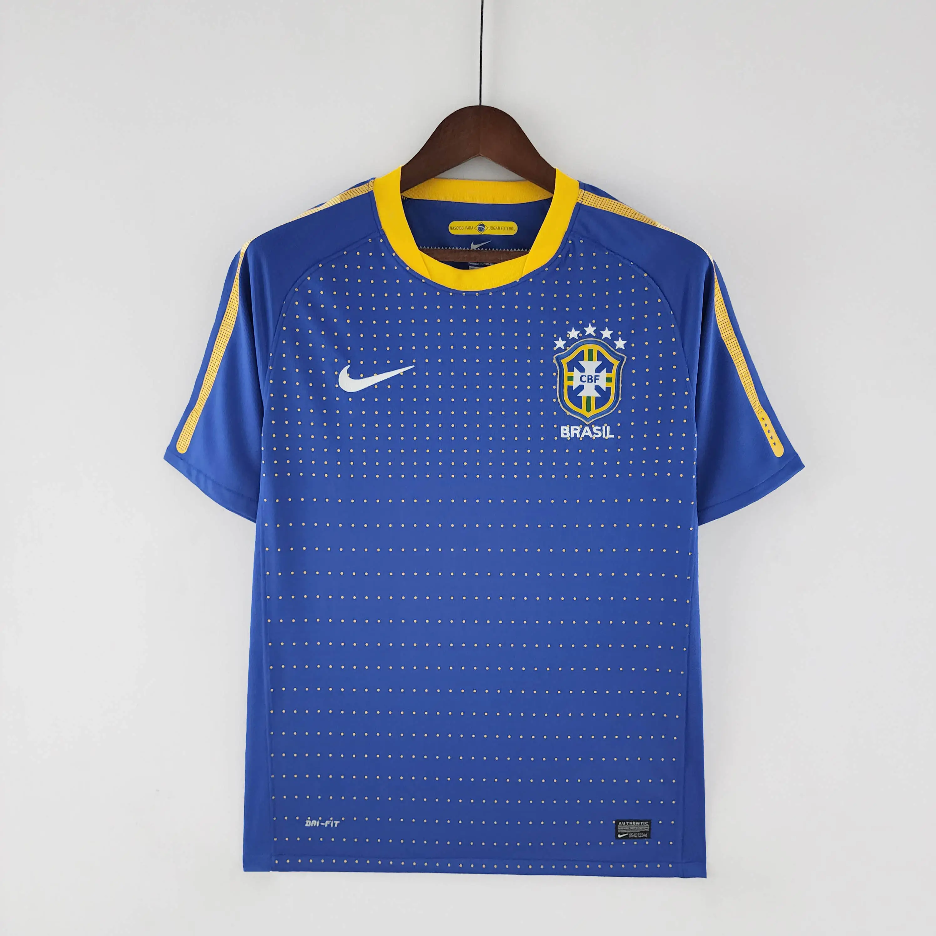 ブラジル代表 アウェイ 2010 ユニフォーム 半袖 Ｔシャツ
