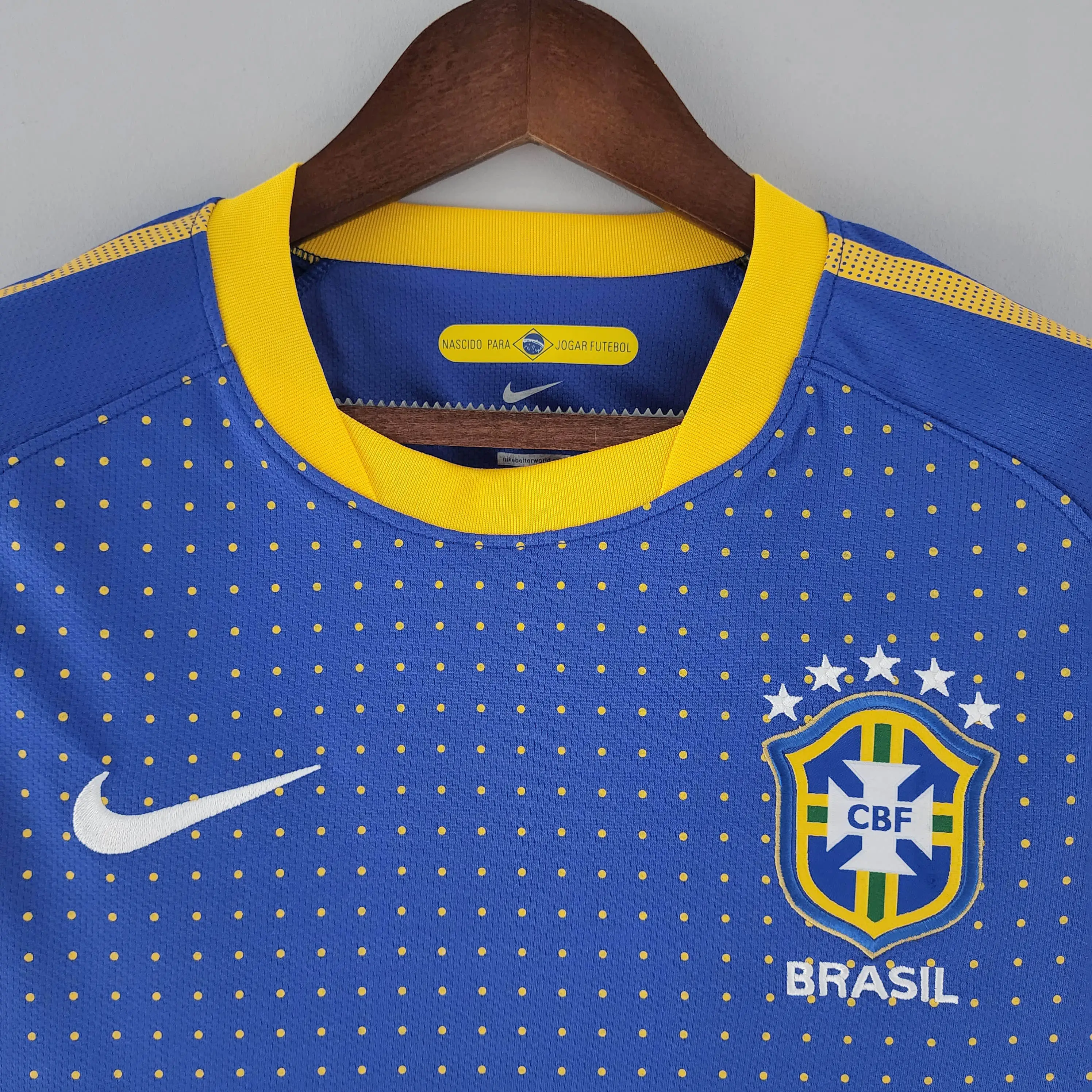 ブラジル代表 アウェイ 2010 ユニフォーム 半袖 Ｔシャツ