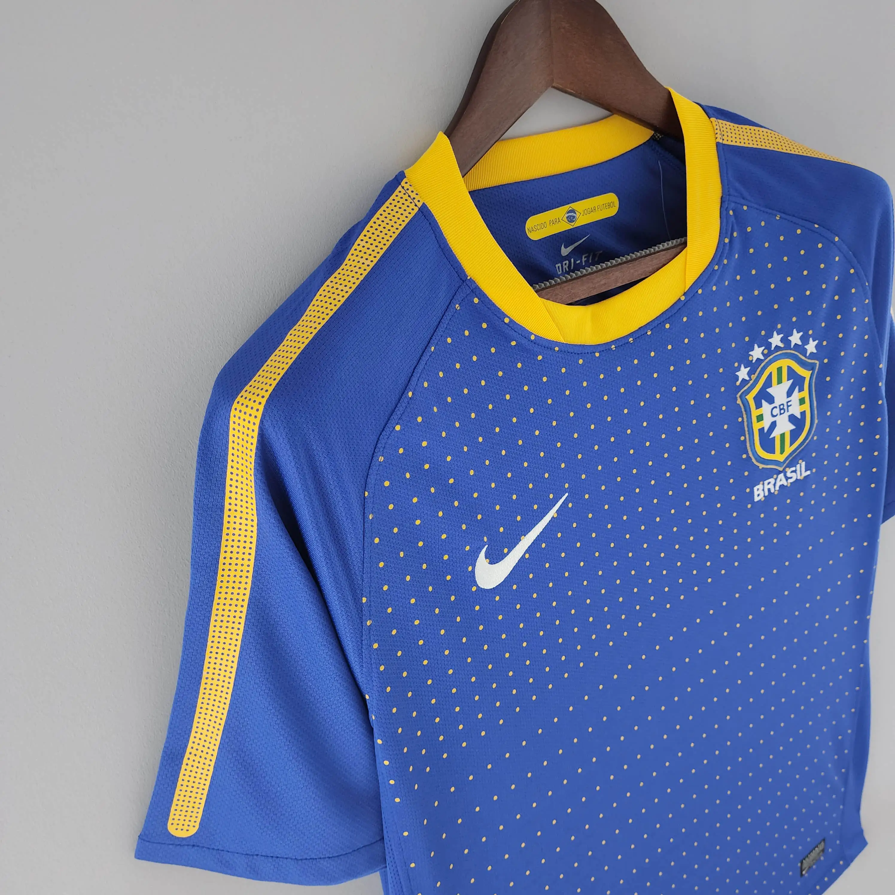 ブラジル代表 アウェイ 2010 ユニフォーム 半袖 Ｔシャツ