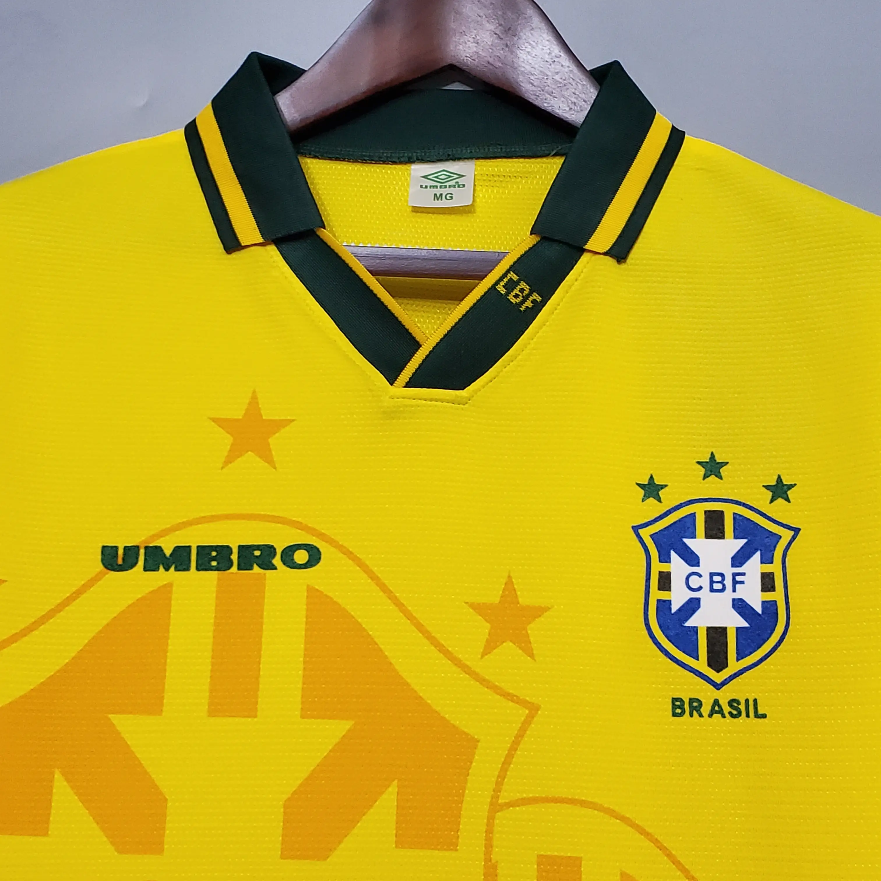 ブラジル代表 ホーム 93/94 ユニフォーム キッズ 半袖 Ｔシャツ