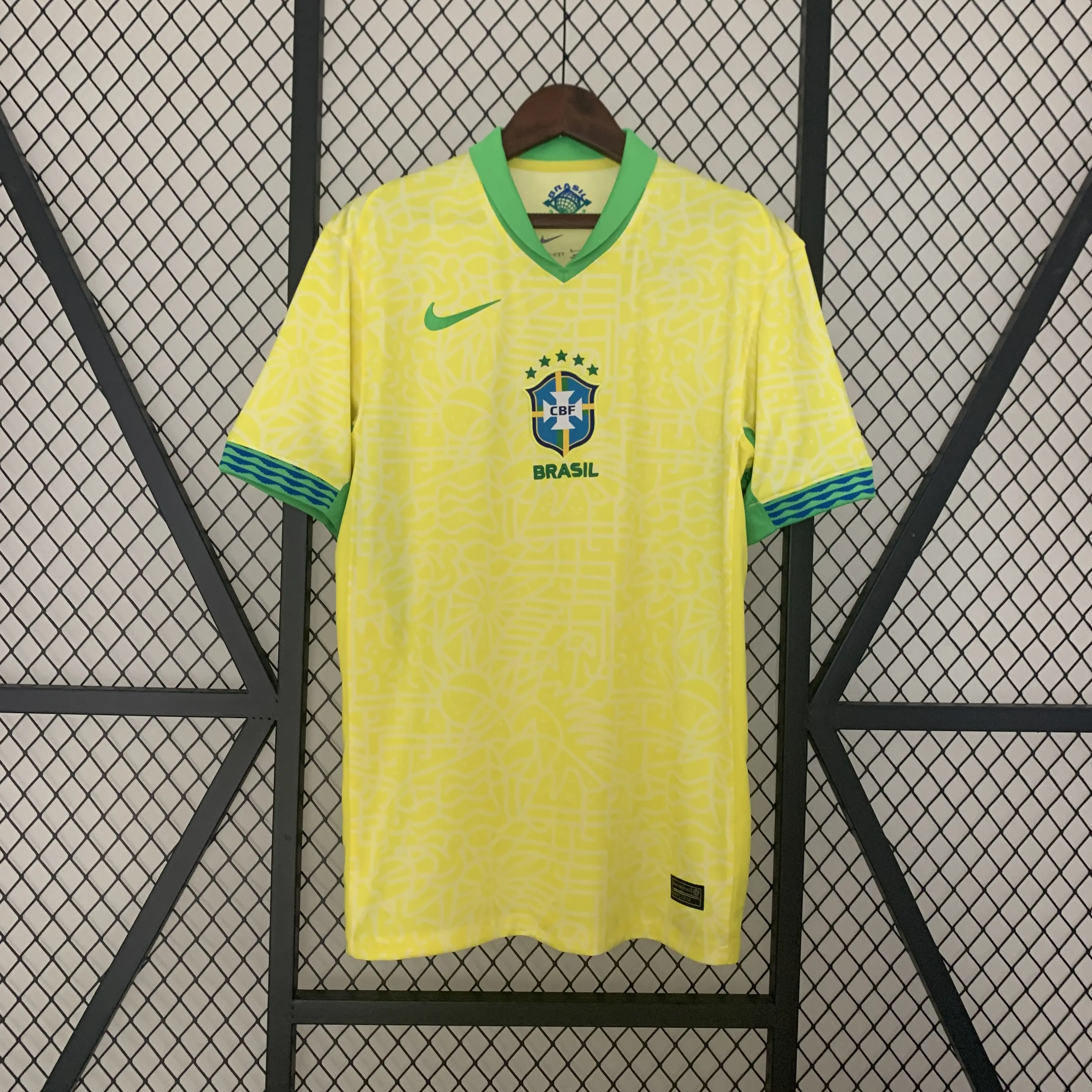 ブラジル代表 ホーム 2024  ユニフォーム 半袖 Ｔシャツ