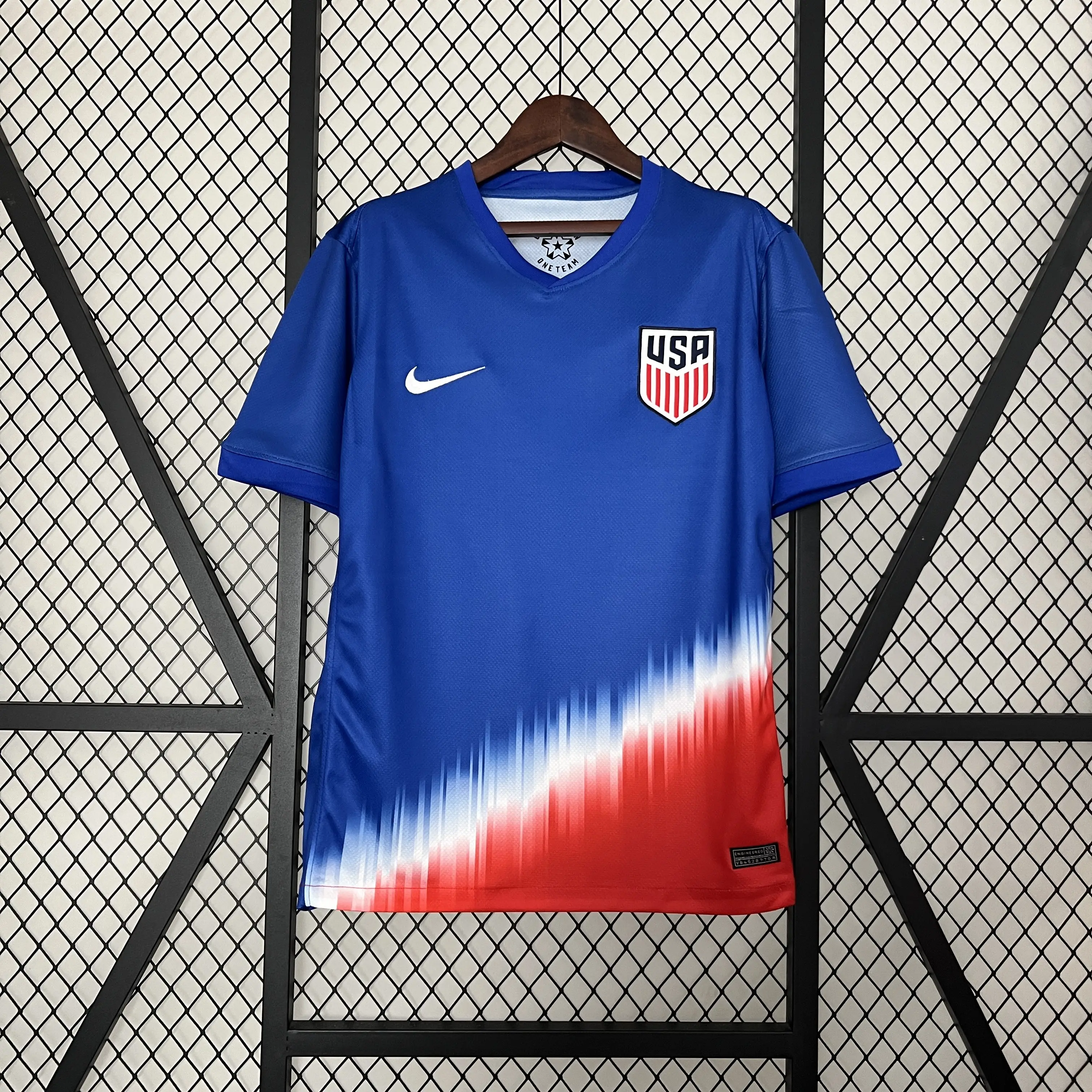 アメリカ代表 アウェイ 2024-2025 ユニフォーム 半袖 Tシャツ