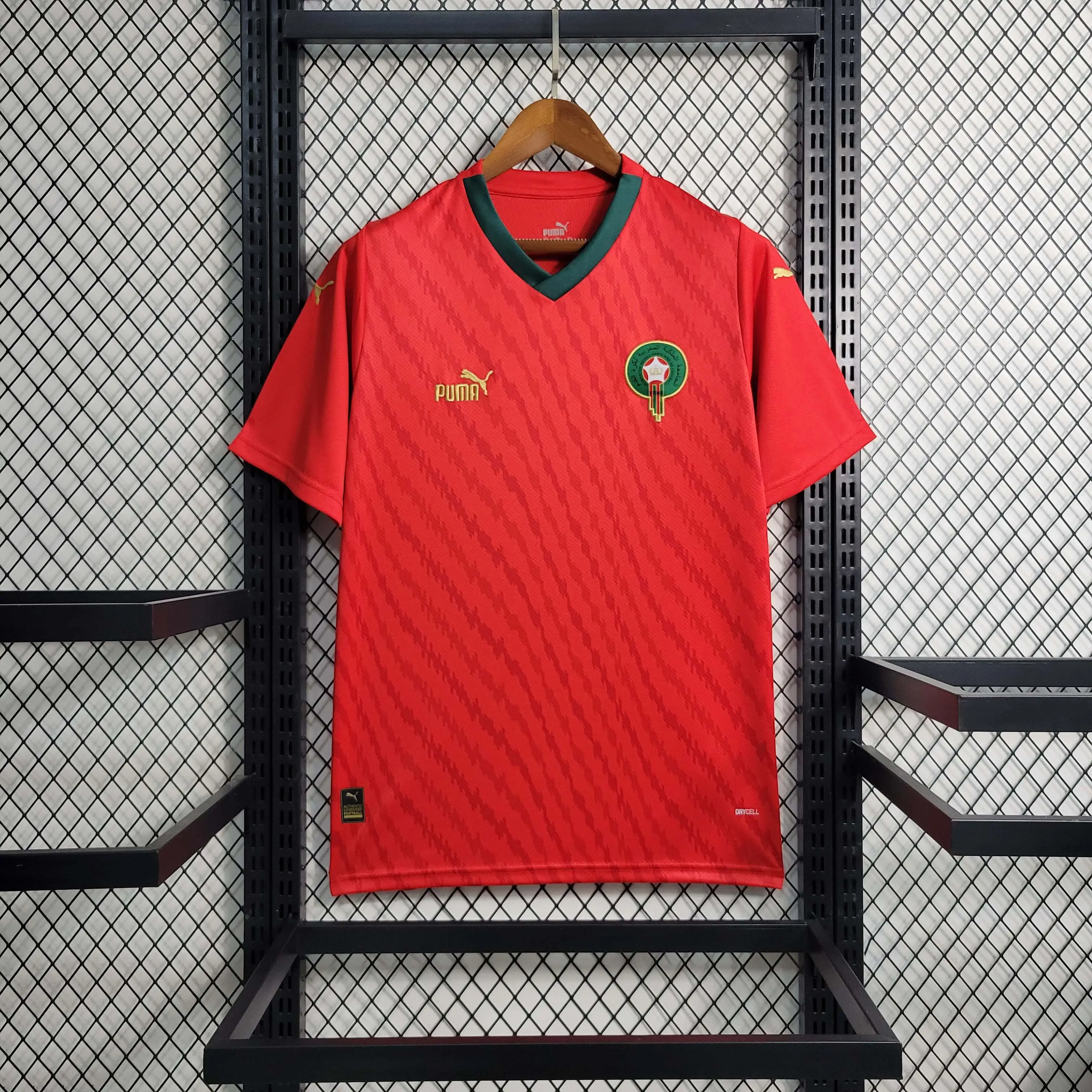 モロッコ代表 ホーム 2023-2024 ユニフォーム 半袖 Ｔシャツ