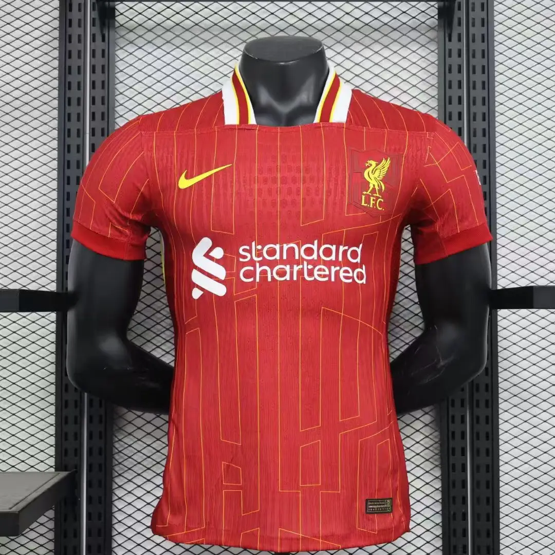 リバプール ホーム 2024/2025 ユニフォーム 半袖 Tシャツ プレイヤーエディション