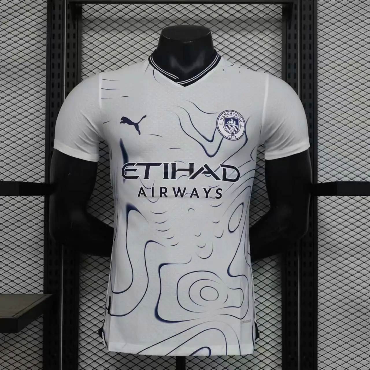 マンチェスターシティ アウェイ 2024/2025 ユニフォーム 半袖 Tシャツ プレーヤーバージョン