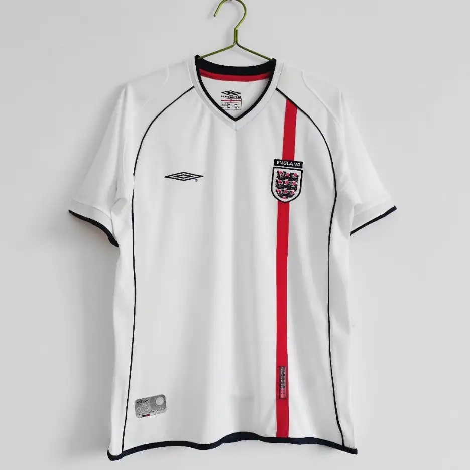 イングランド ホーム 2002 ユニフォーム 半袖 Tシャツ