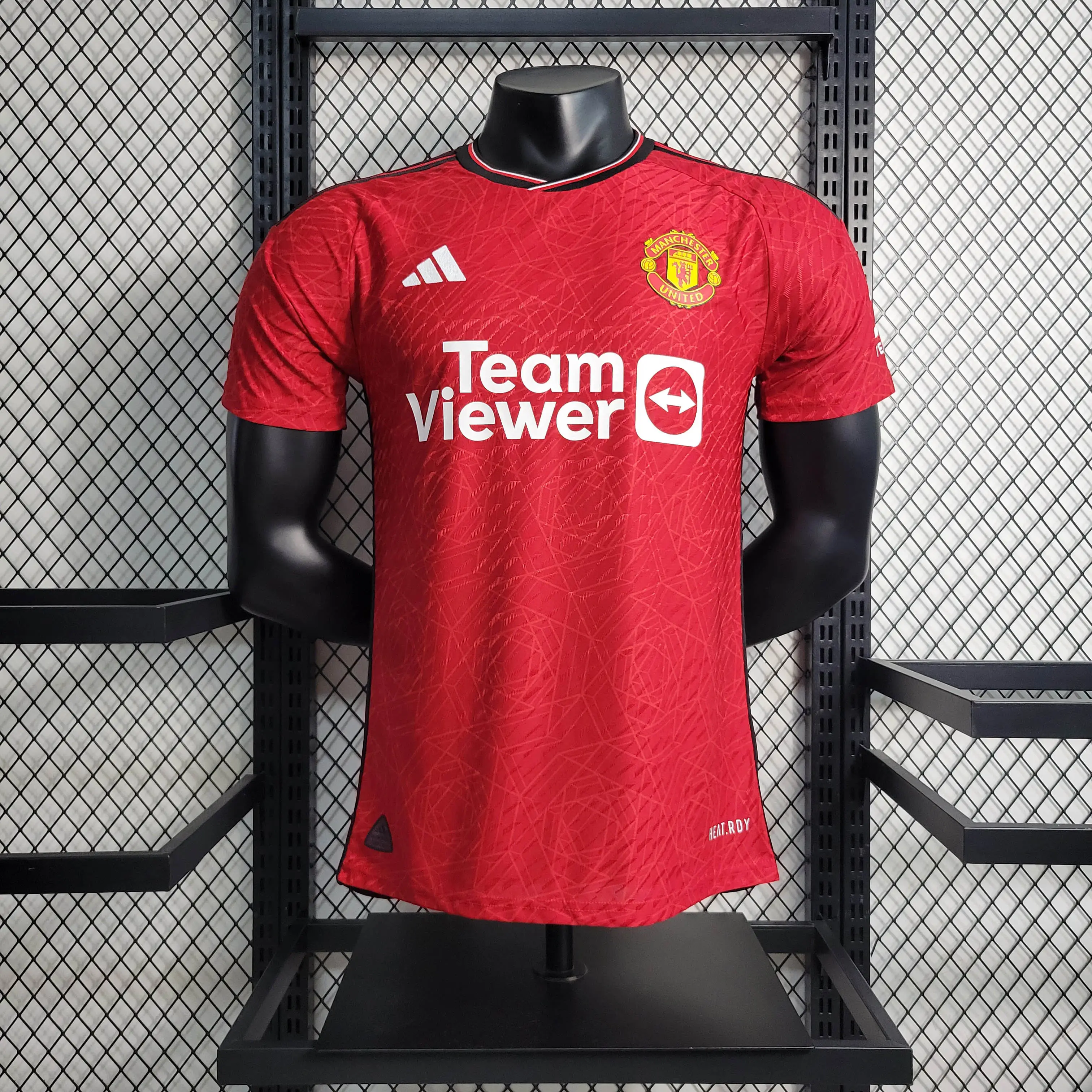 マンチェスターユナイテッド ホーム ユニフォーム 半袖 Tシャツ 2023/2024 プレーヤーバージョン