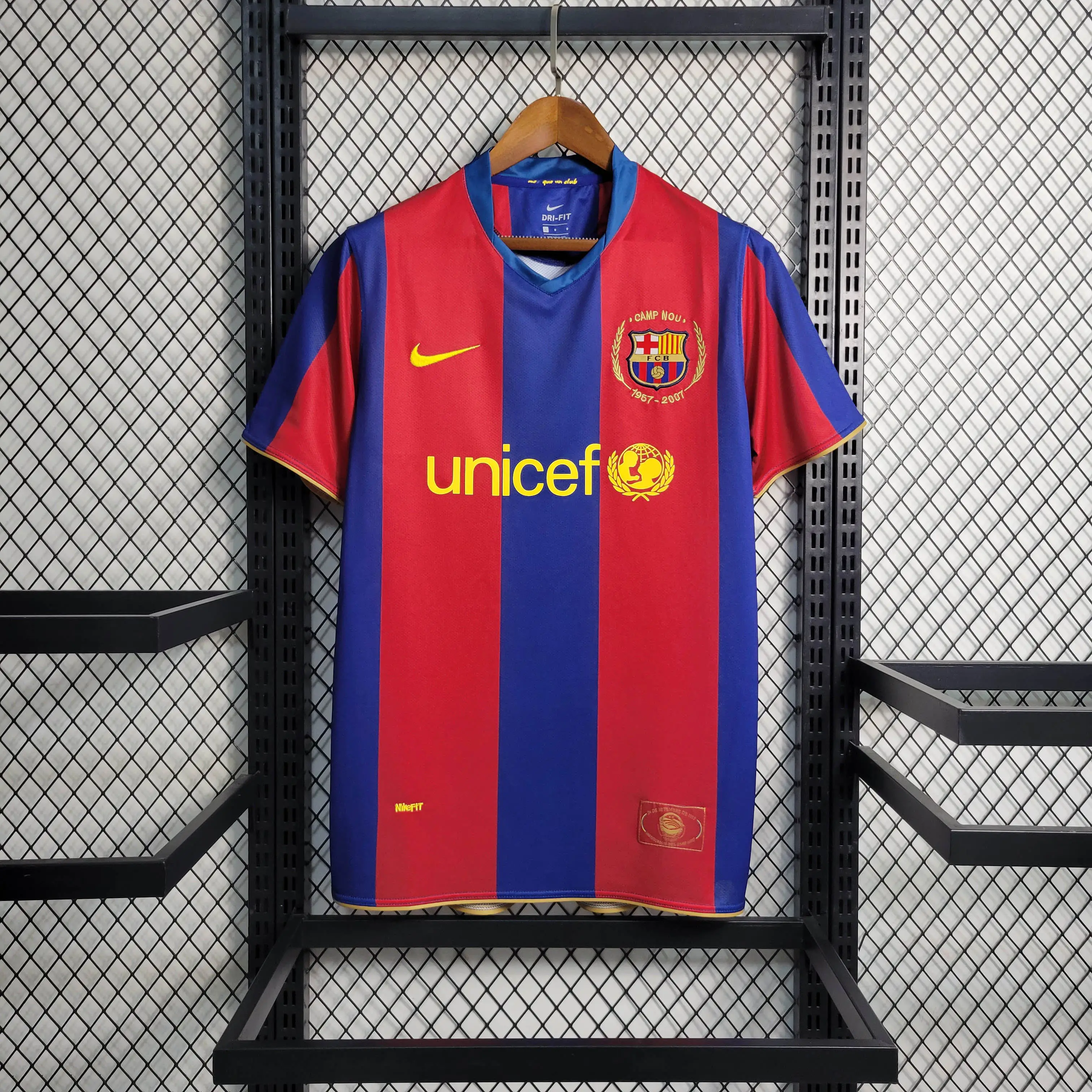 バルセロナ ホーム 2007/2008 ユニフォーム 半袖 Tシャツ