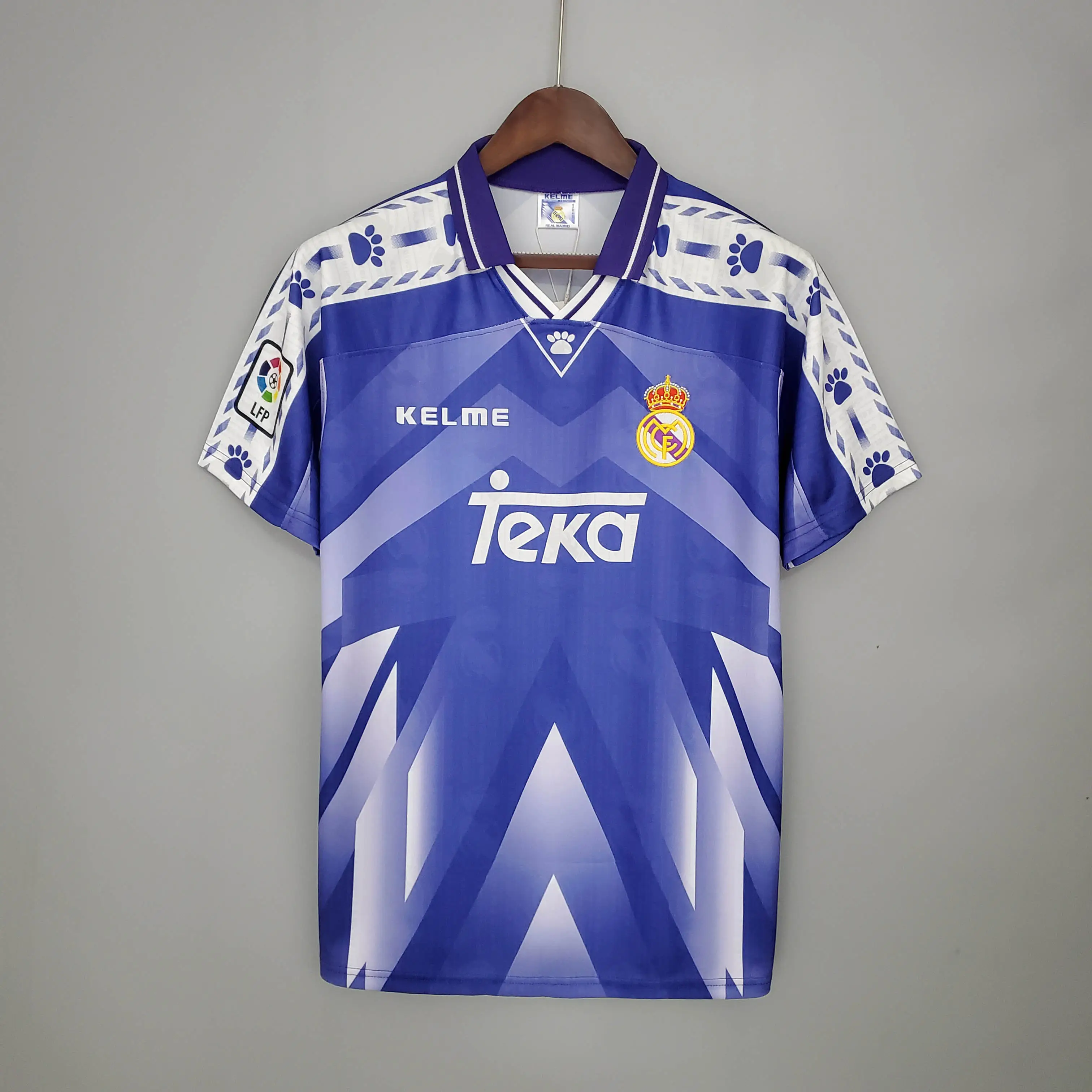 レアル マドリード アウェイ1996/1997 ユニフォーム 半袖 Tシャツ