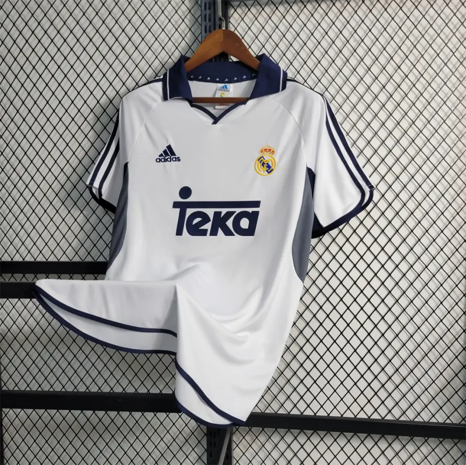 レアル マドリード ホーム 2000/2001 ユニフォーム 半袖Tシャツ