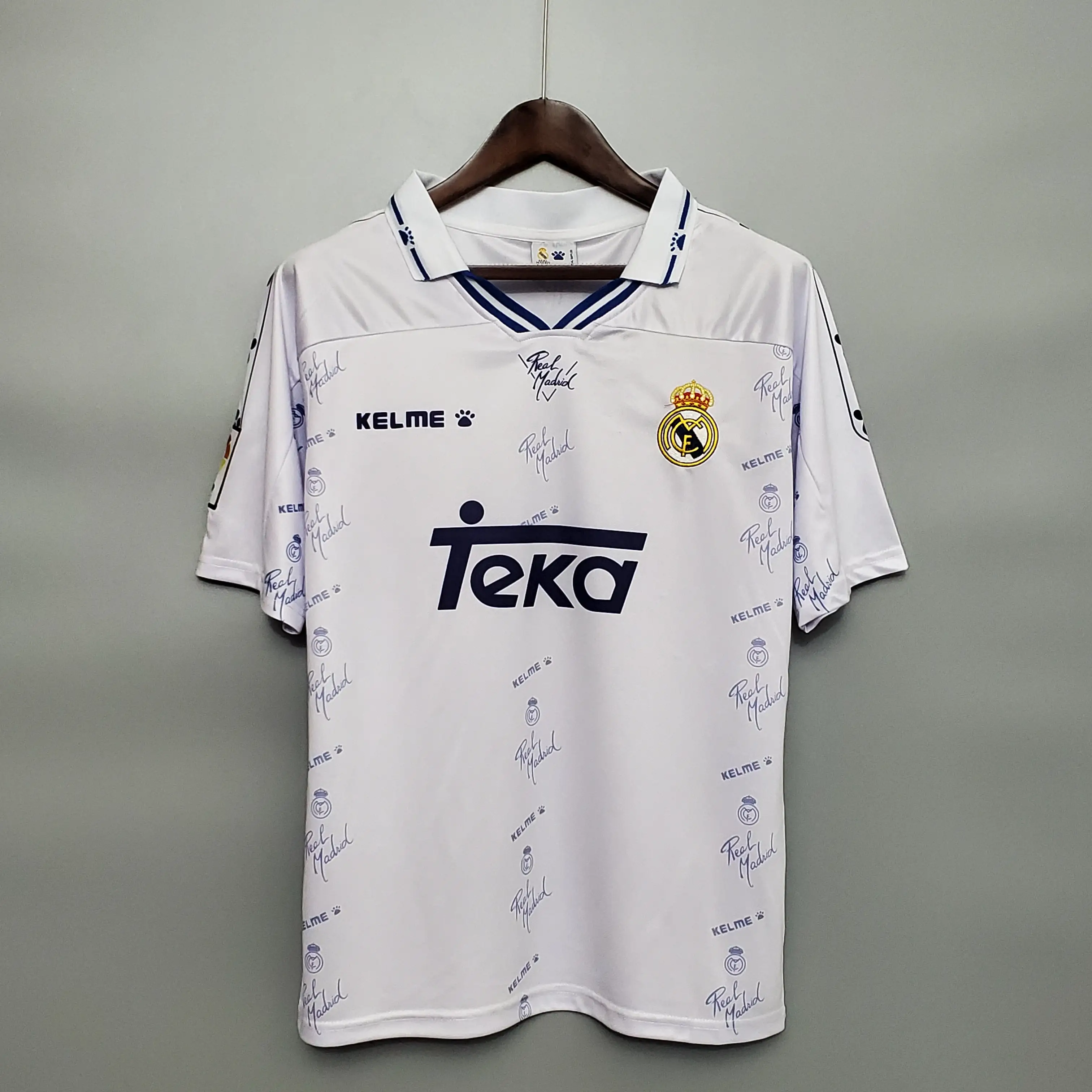レアル·マドリード ホーム 94/96 ユニフォーム レトロ Ｔシャツ