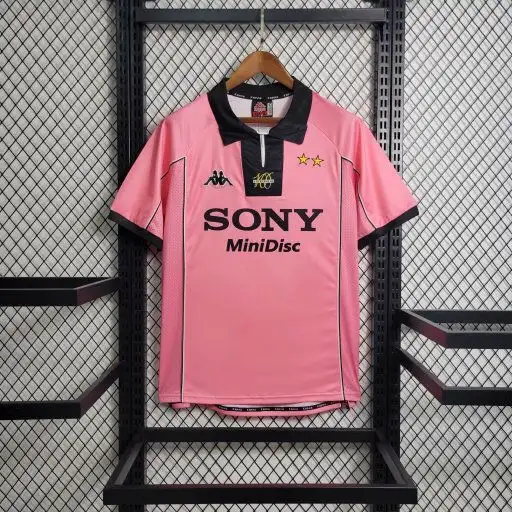 ユベントス アウェイ 1997/1998 レトロ  ユニフォーム 半袖 Tシャツ