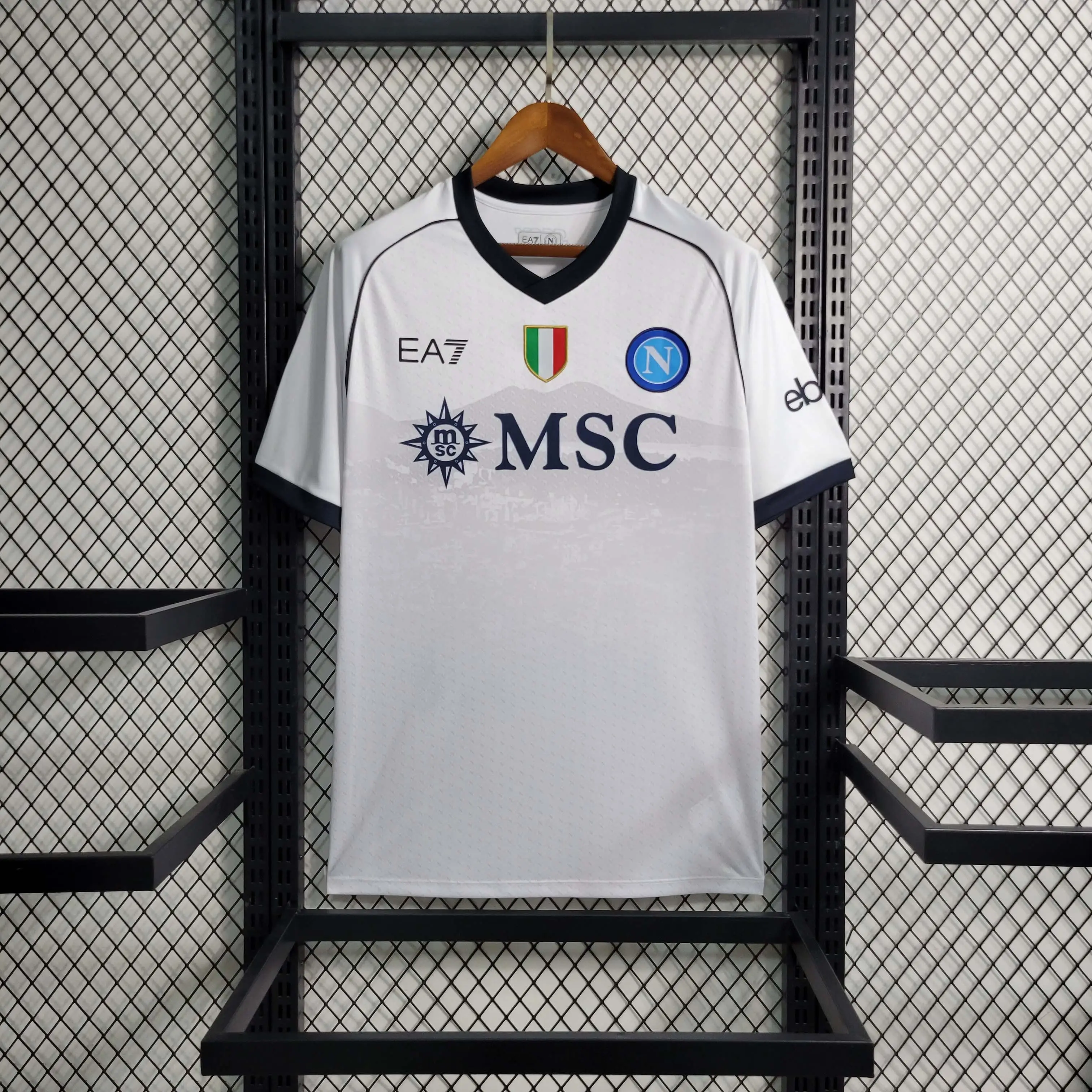 ナポリ アウェイ 2023/2024 ユニフォーム 半袖 Tシャツ