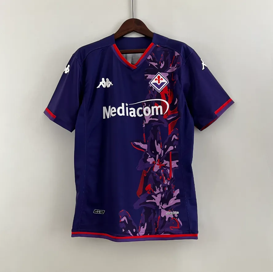 95ー96フィオレンティーナホーム 上下ユニフォーム マフラーつき