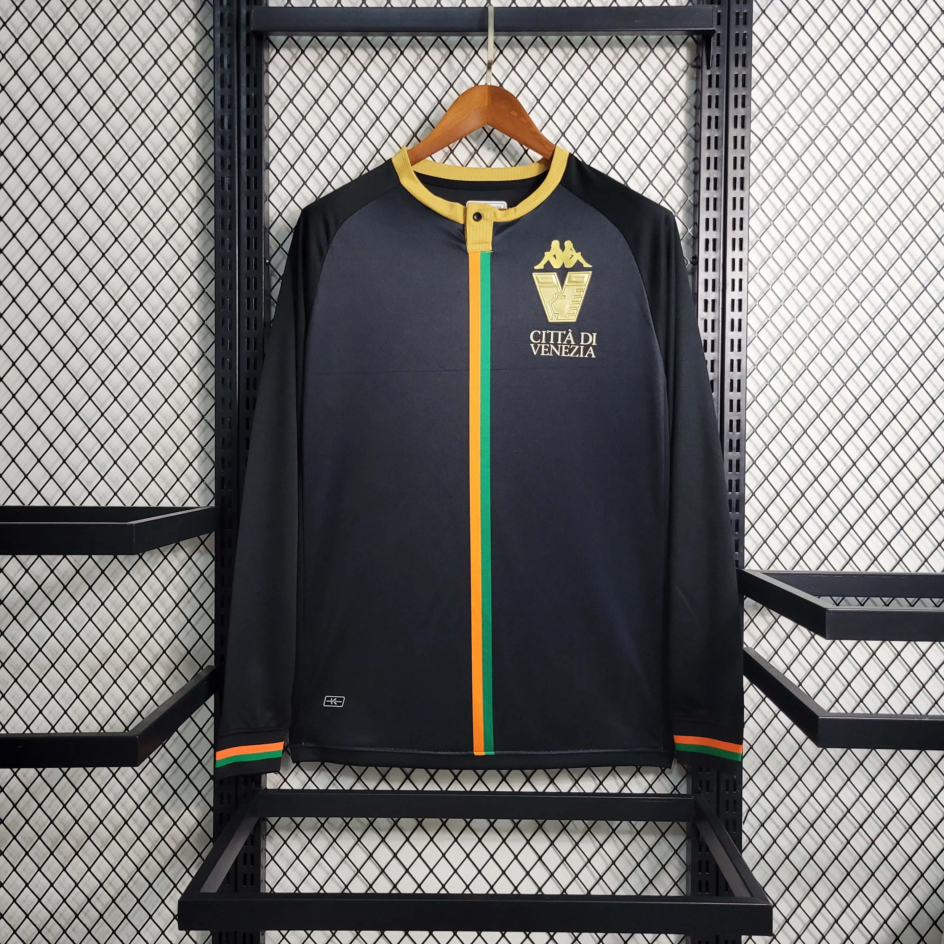 ヴェネツィア ホーム 2023/2024 ユニフォーム 長袖 Tシャツ