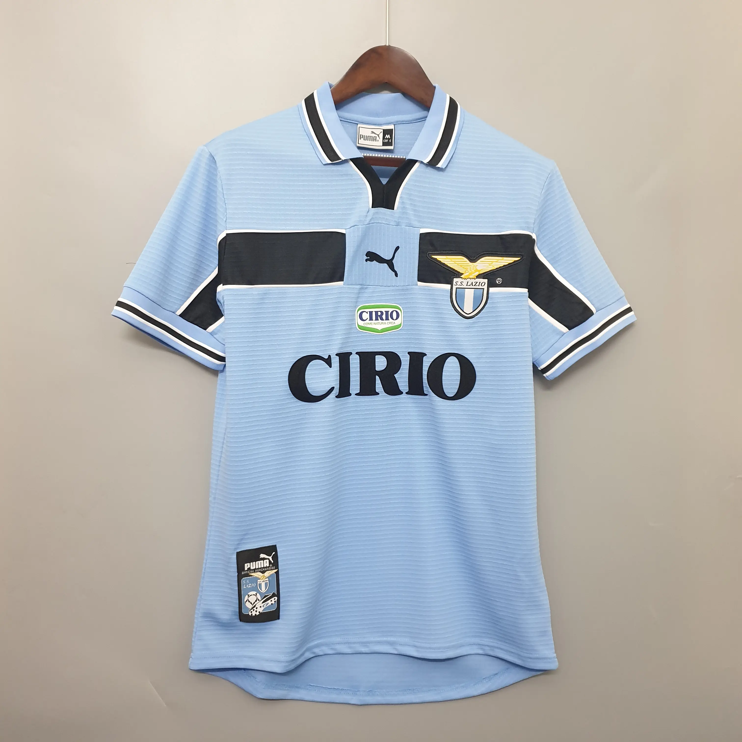 ラツィオ ホーム 99/00 ユニフォーム 半袖 Tシャツ