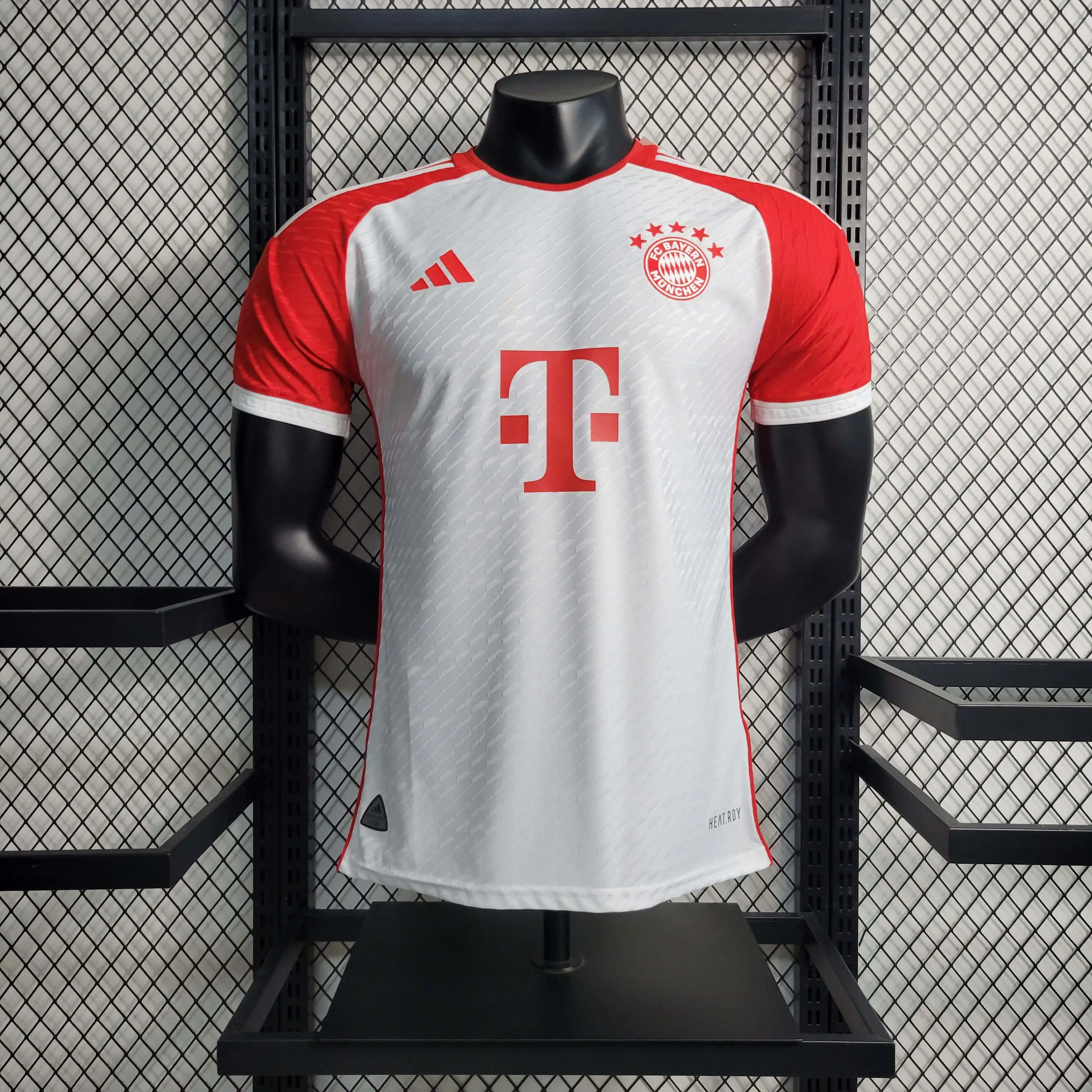 バイエルン ミュンヘン ホーム 2023/2024 プレーヤーバージョン ユニフォーム 半袖 Tシャツ
