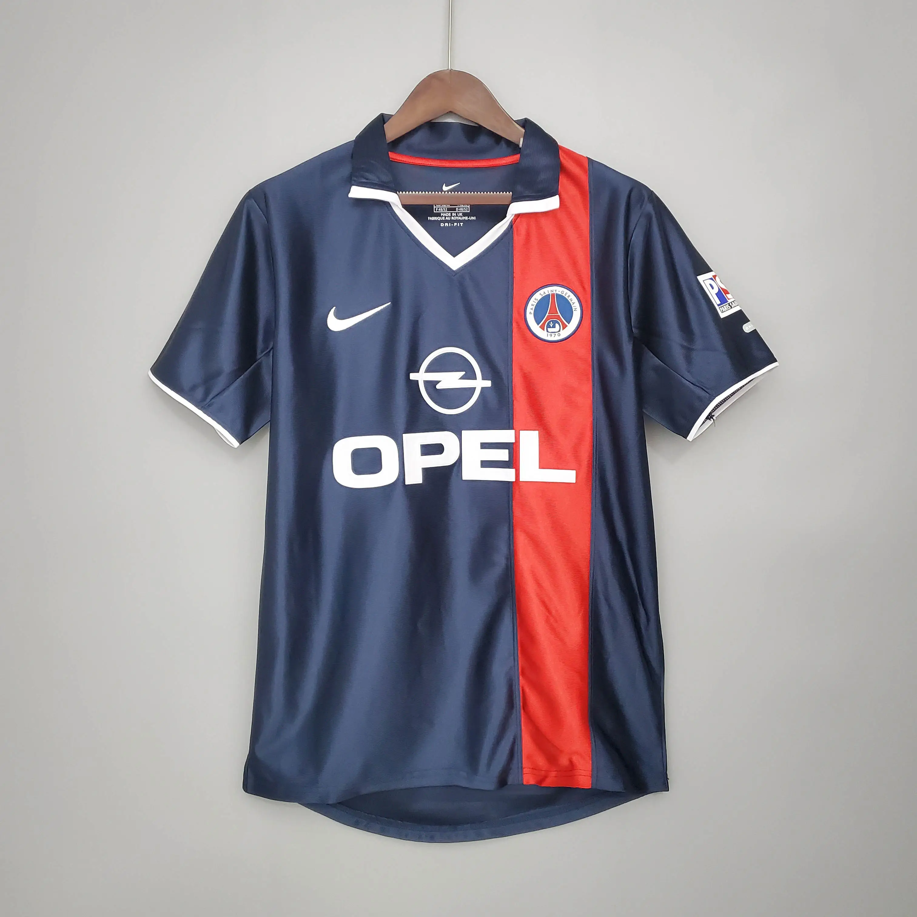 PSG パリ サンジェルマン ホーム 2001/2002 ユニフォーム 半袖 Tシャツ