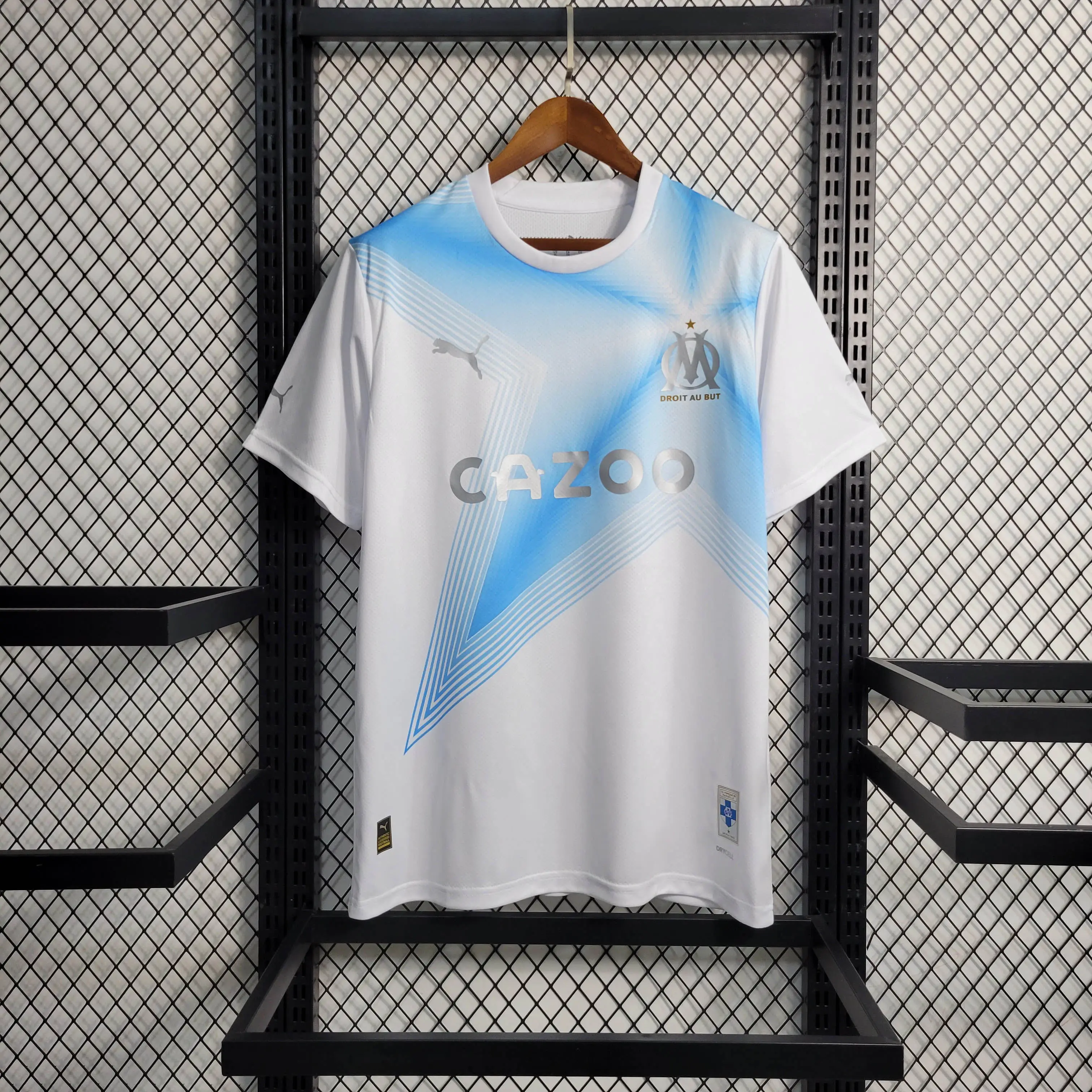 オリンピック・マルセイユ 2023/2024 30周年記念ユニフォーム 半袖 Tシャツ