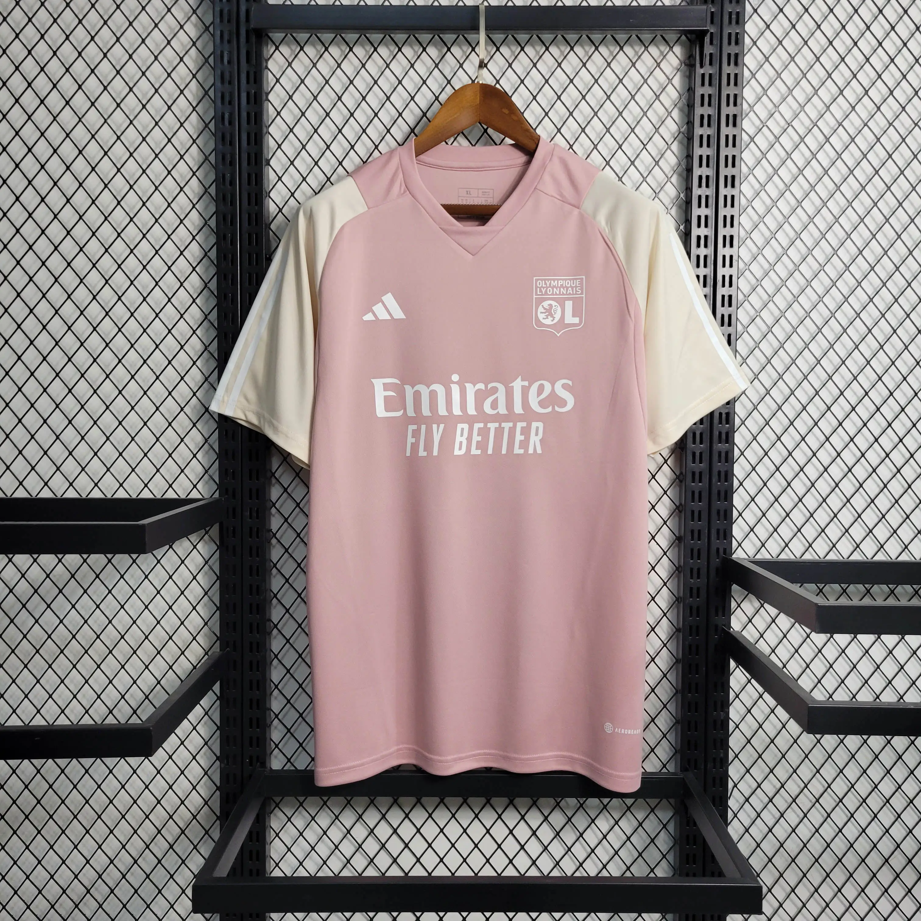リヨン 2023/2024 トレーニングウェア ユニフォーム 半袖 Tシャツ