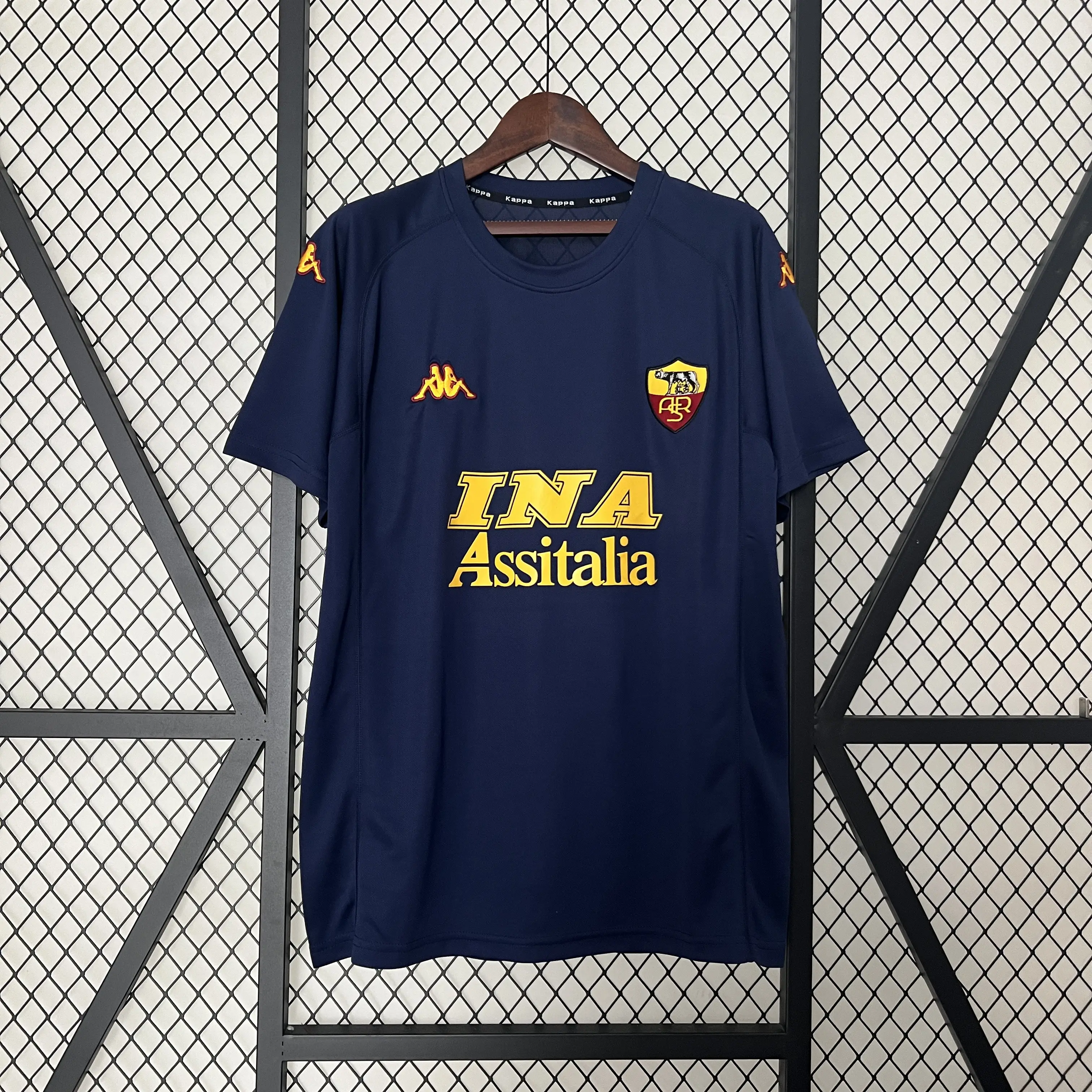 ASローマ サードアウェイ 00/01 レトロ ユニフォーム 半袖 Tシャツ