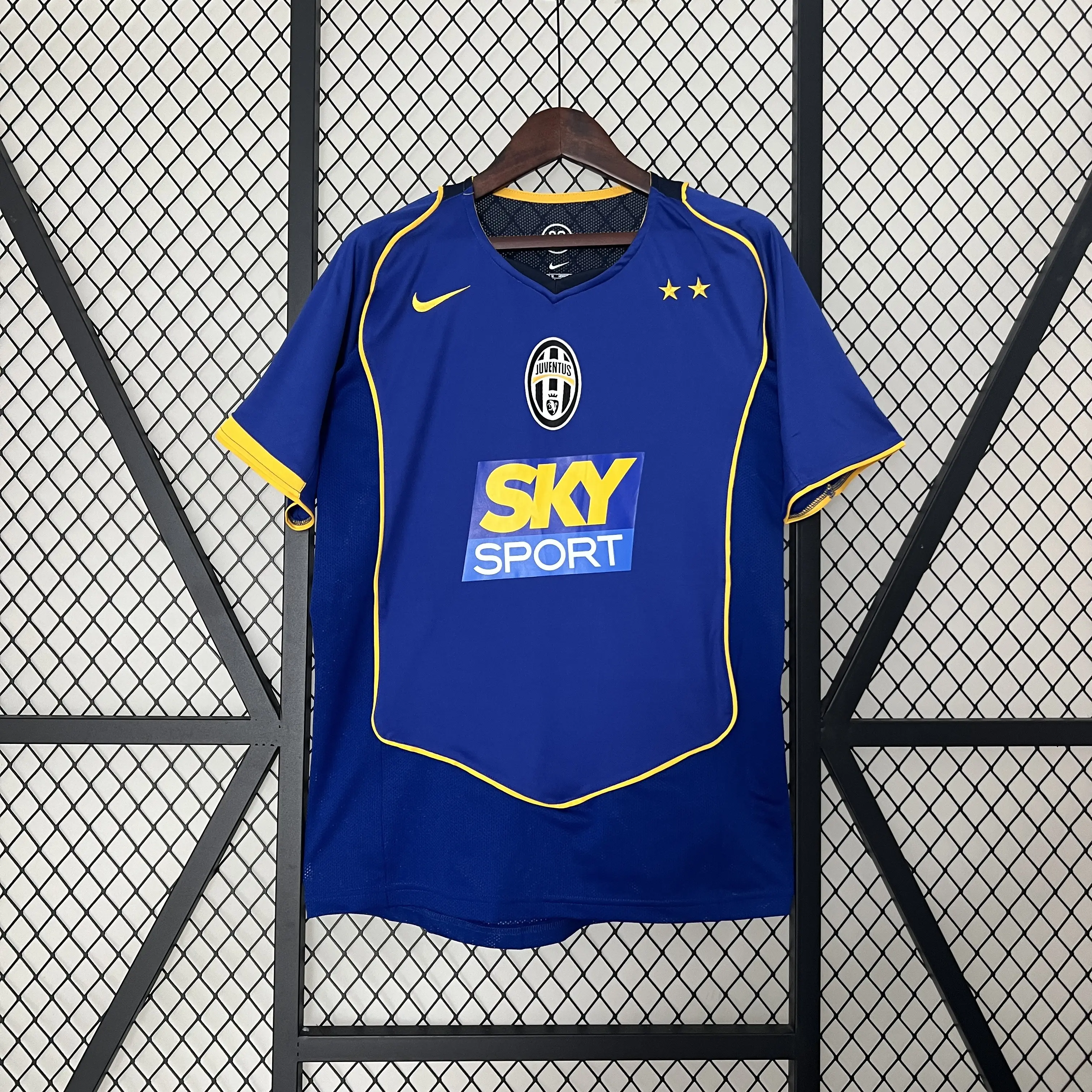 ユベントス アウェイ 04/05 レトロ ユニフォーム 半袖 Tシャツ