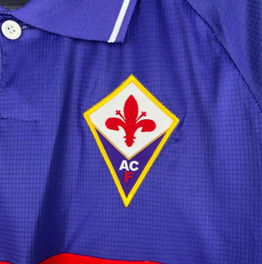 フィオレンティーナ ホーム 1998 ユニフォーム レトロ 長袖 Tシャツ