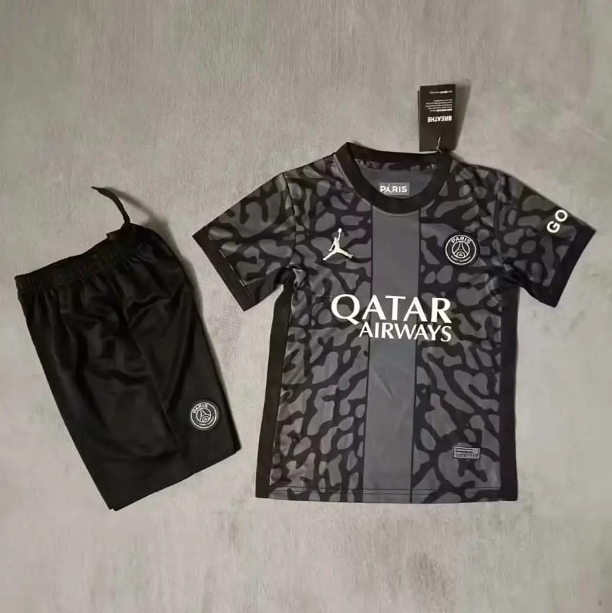 PSG パリサンジェルマン サードアウェイ 2023/2024 キッズ ユニフォーム 上下セット