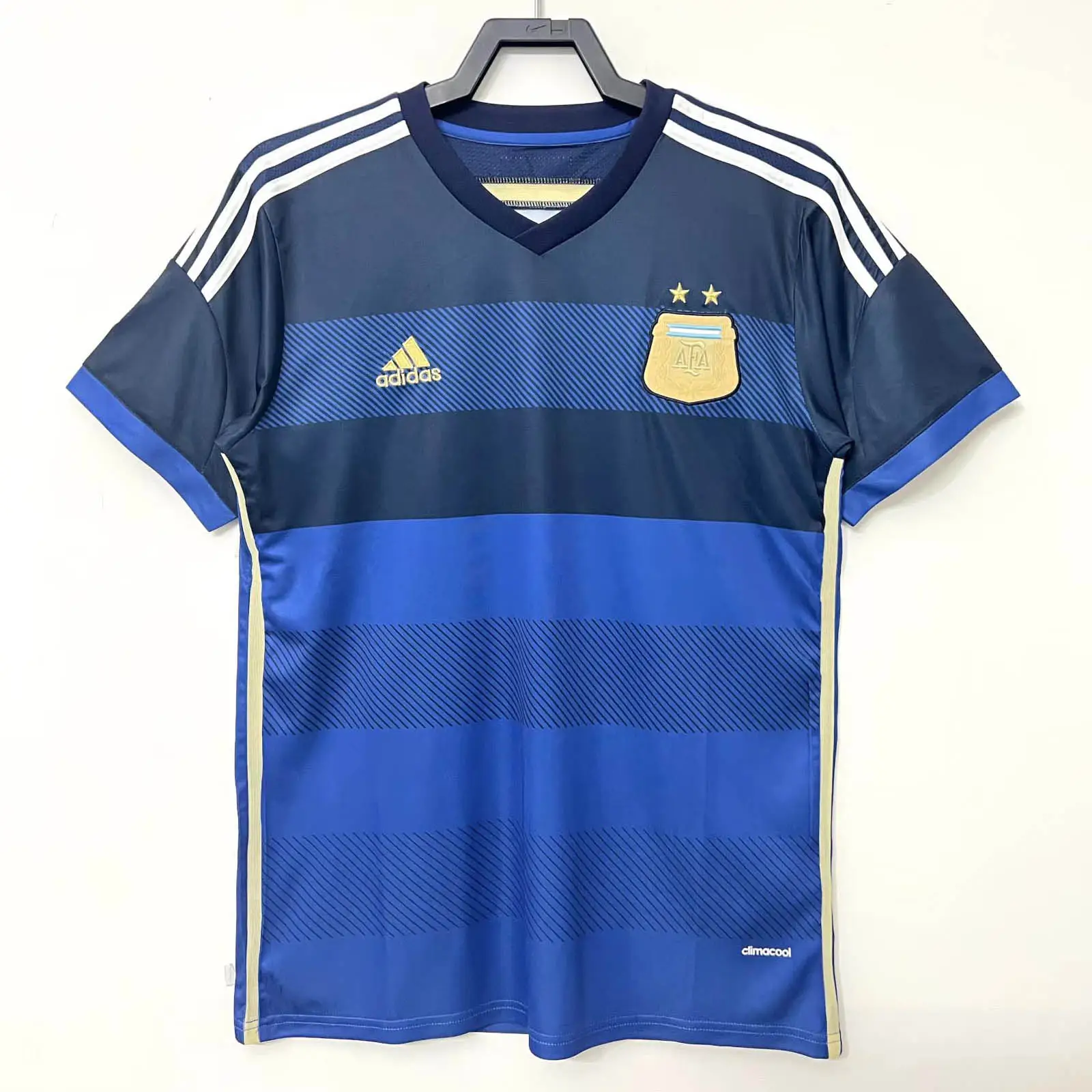 アルゼンチン代表 アウェイ 2014 ユニフォーム 半袖 Ｔシャツ