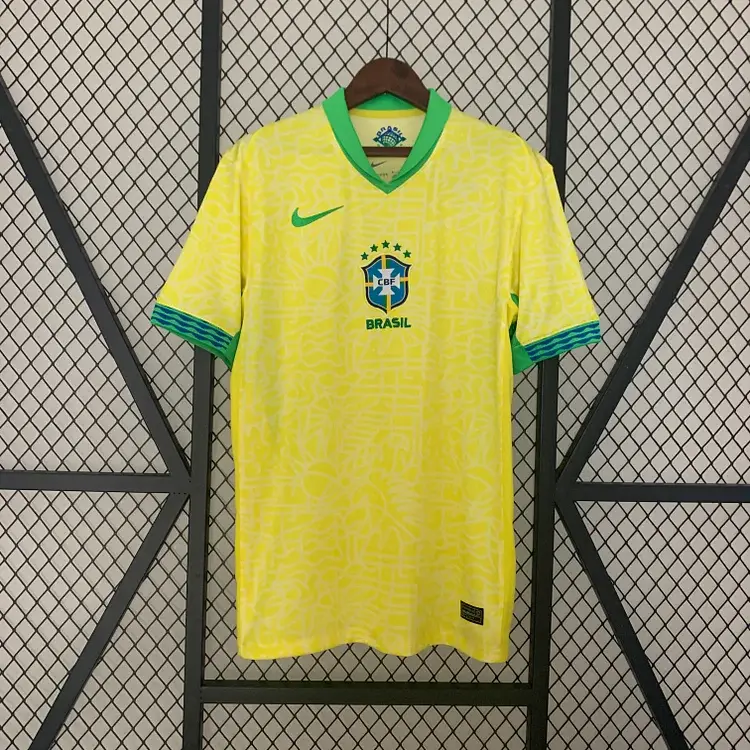 ブラジル代表 ホーム 2024 ユニフォーム 半袖 Tシャツ