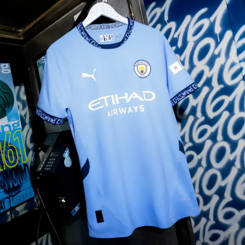イングランド代表 ホーム 2024/25 サッカー ユニフォーム ブルー 半袖 Tシャツ
