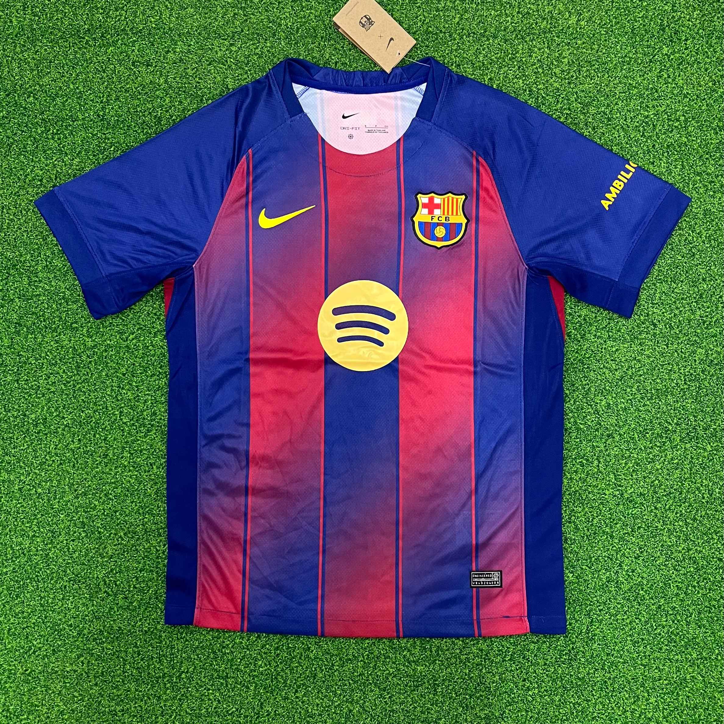 丸ロゴ オーセンティックユニフォーム バルセロナ カサド 24-25 ホーム